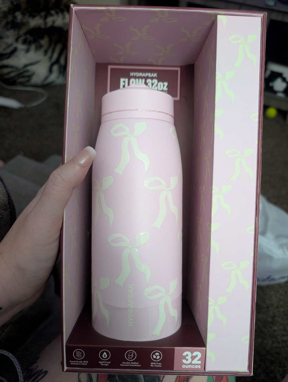 Hydrapeak Flow 32oz Tumbler Linked Edition Print